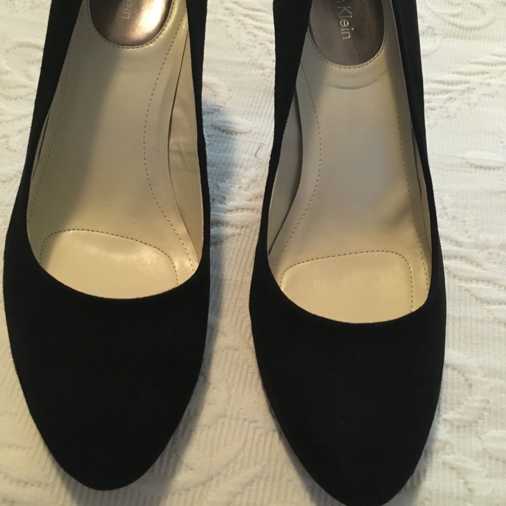 Perfect black heals Calvin Klein size 9